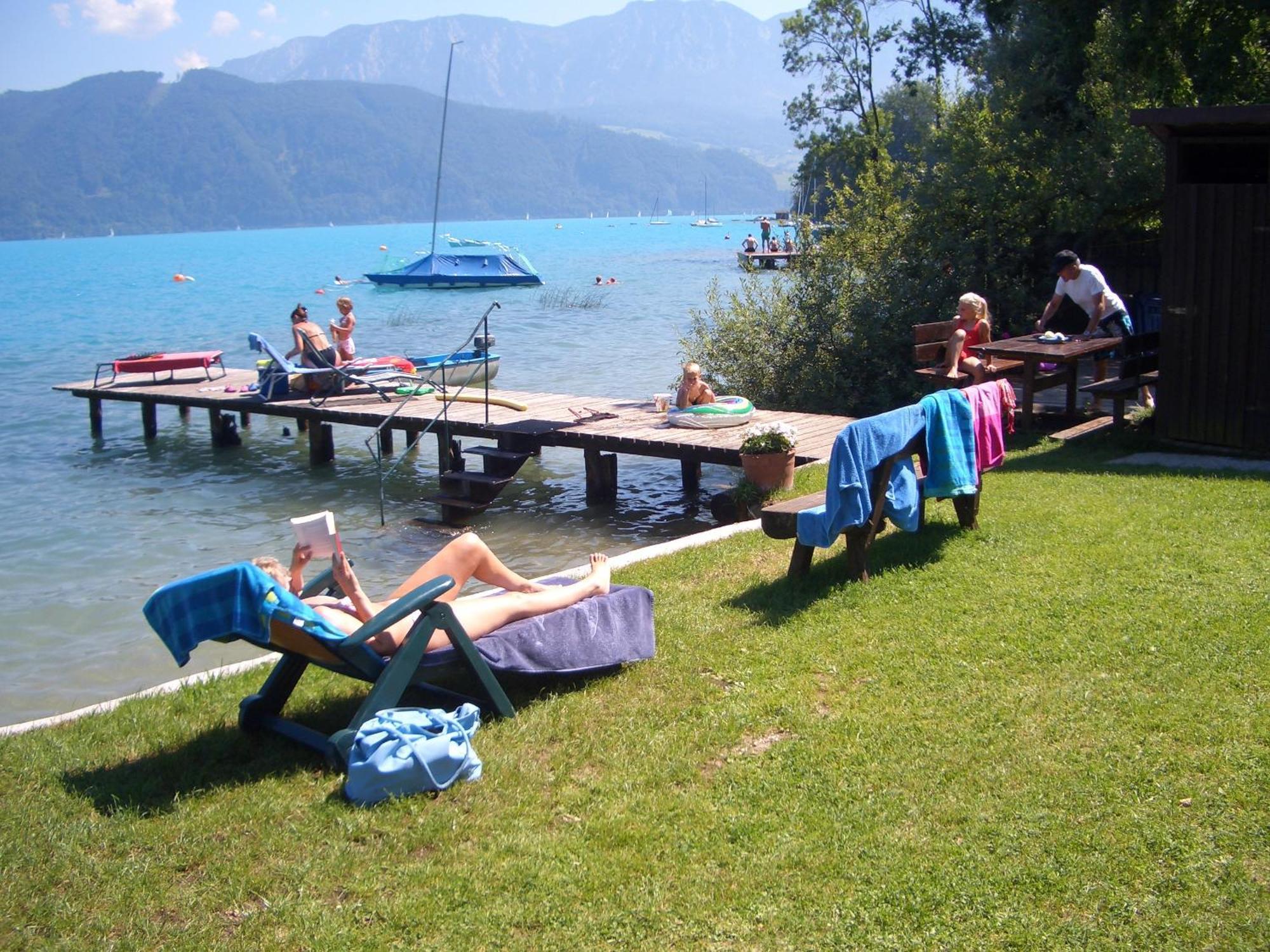 Hotel Schoenberger Nussdorf am Attersee Exterior photo