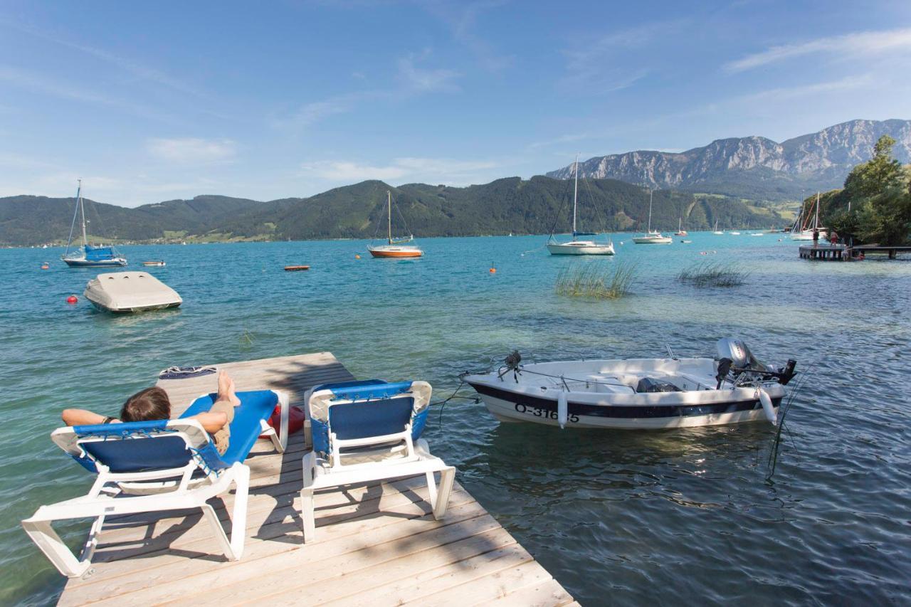 Hotel Schoenberger Nussdorf am Attersee Exterior photo
